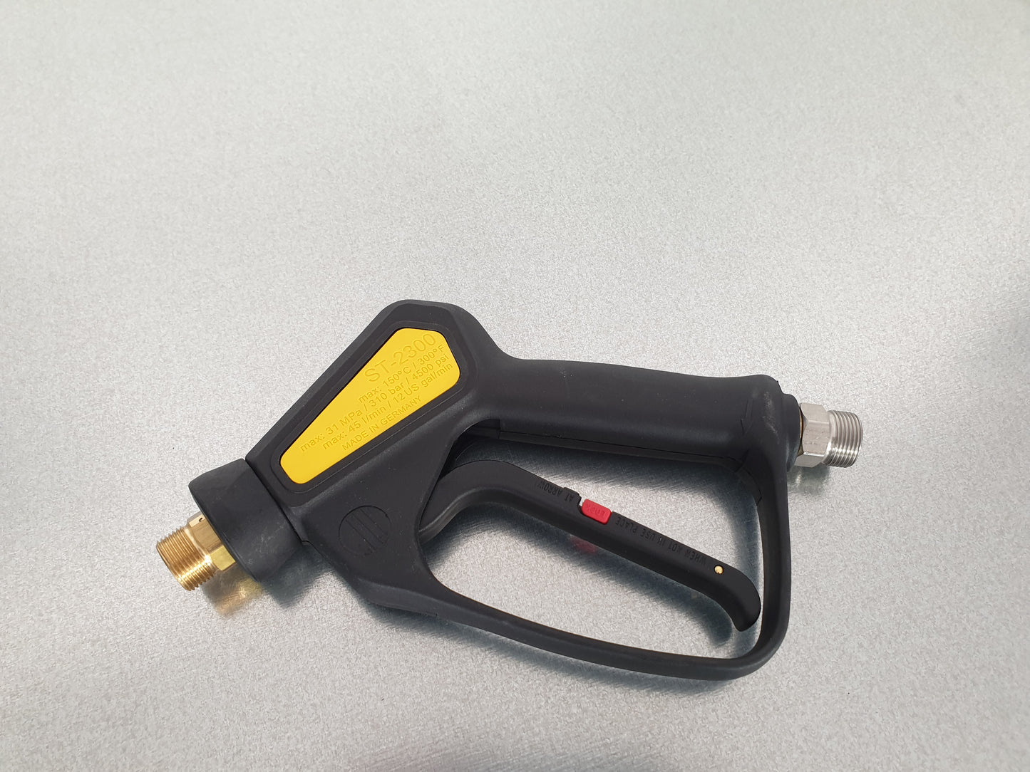 Hochdruckpistole 2 x M22 x 1,5 AG Anschlussgewinde