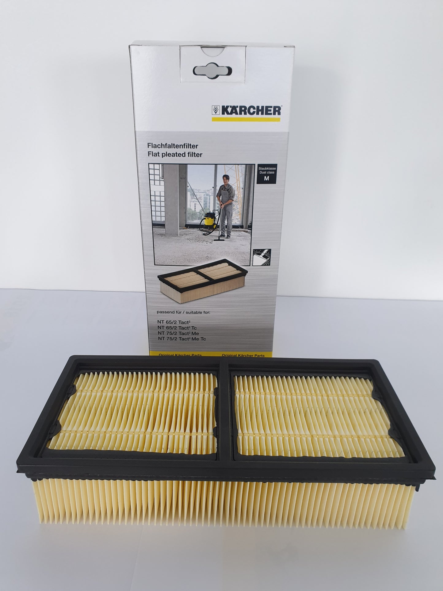 Flachfaltenfilter Papier